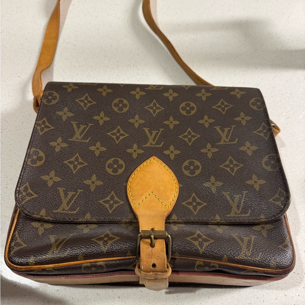 Louis Vuitton Monogram Cartouchiere MM – Vintage, Made in France